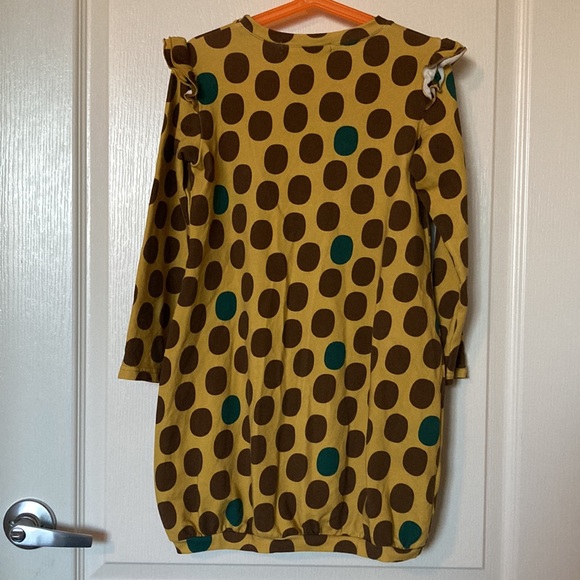 Raspberry Republic LS bubble dress. EU 116/122 (US 6-7). Polka dots. Frills. - Picture 2 of 5